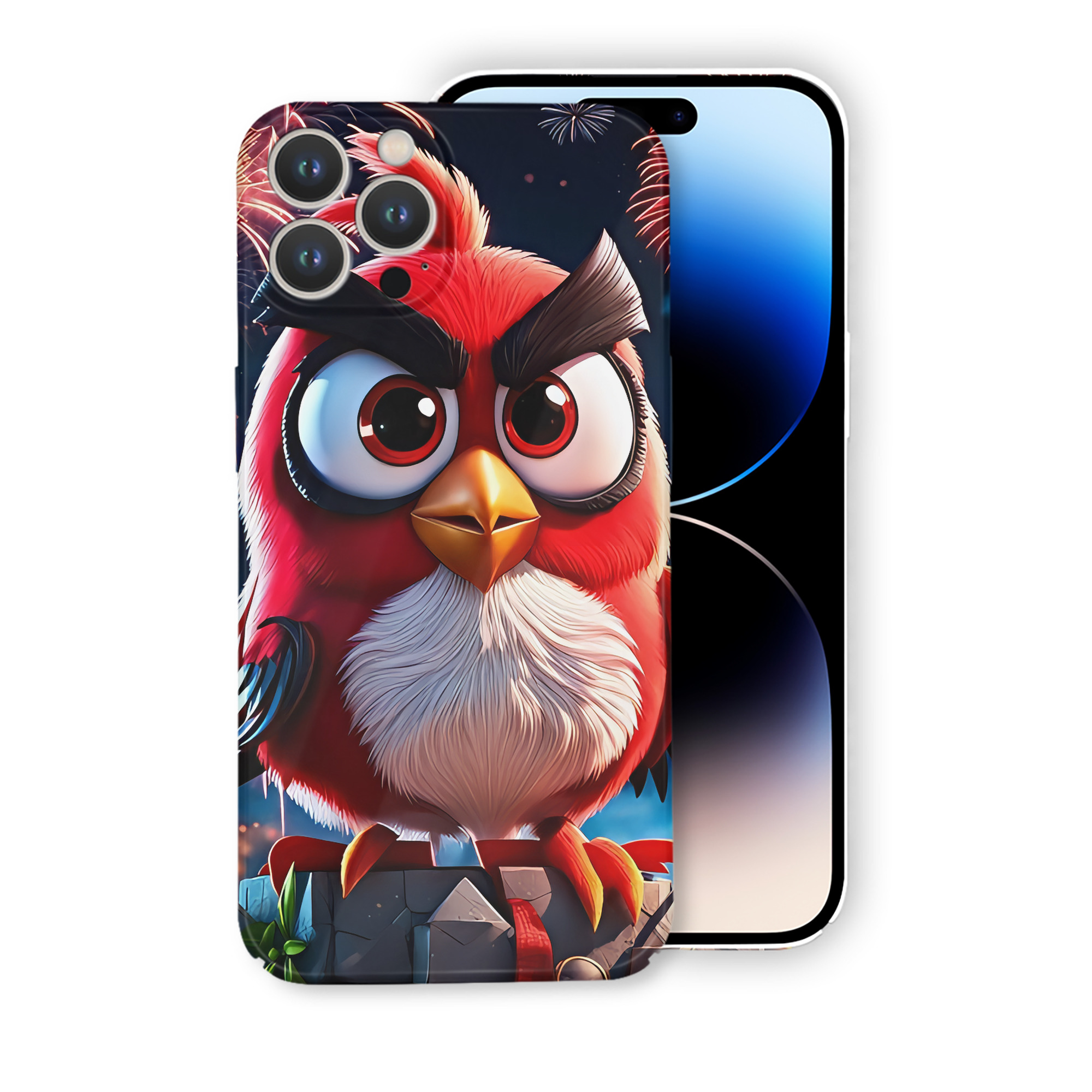 （画像用） Angry Birds アングリーバード 【iPhone 14シリーズ対応】ハードケース